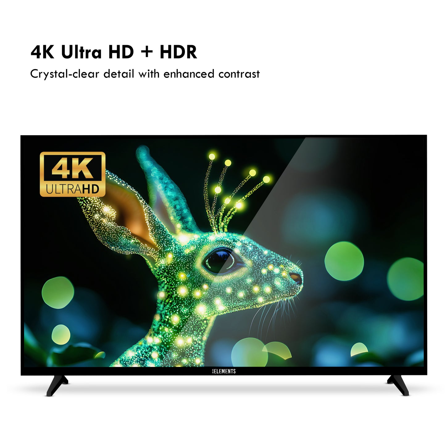 KB ELEMENTS 85" QLED ULTRA HD 4K + HDR SMART FRAMELESS - WebOS