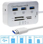 3.03.1 USB Hub Combo MS M2 SDTF Card Reader Adapters for MacBookPcLaptop