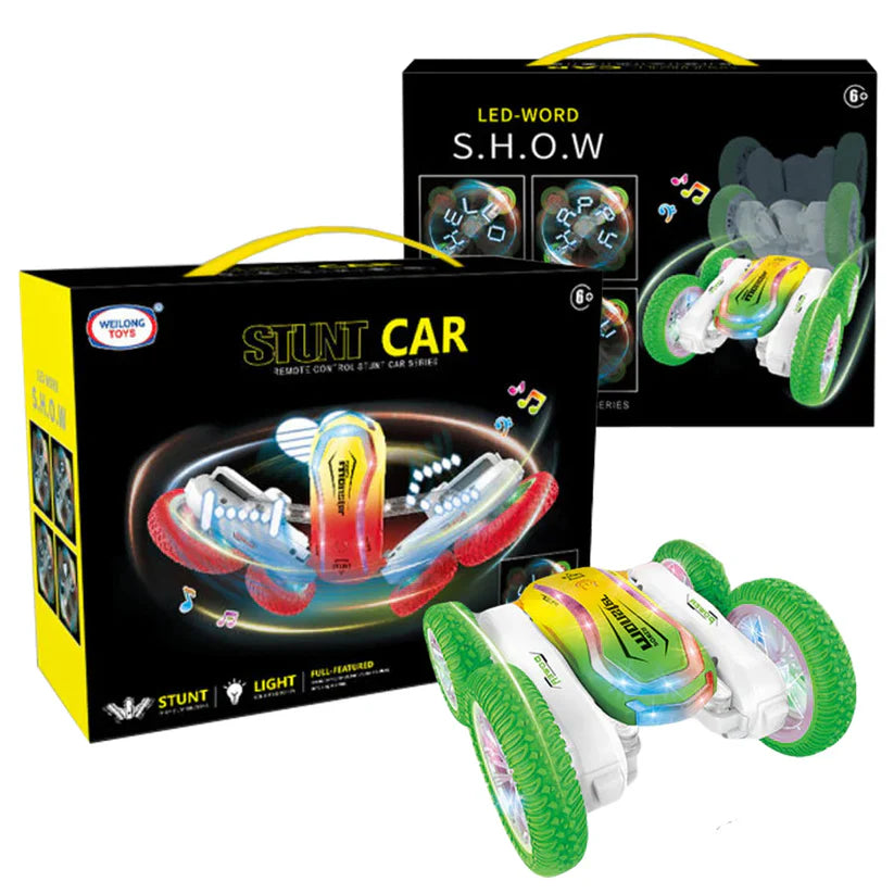 Spinning LED Stunt Car