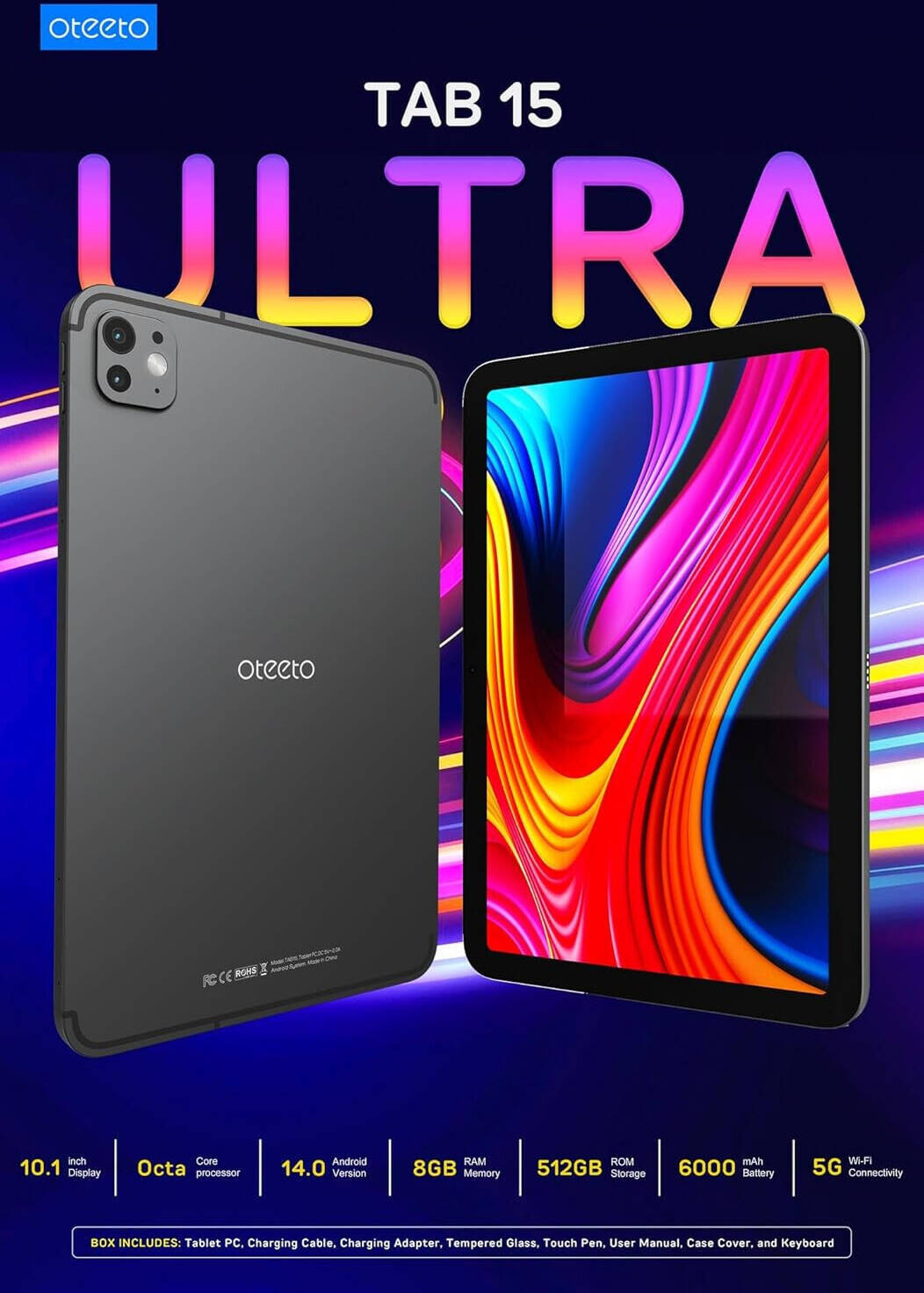 Oteeto TAB 15 Ultra