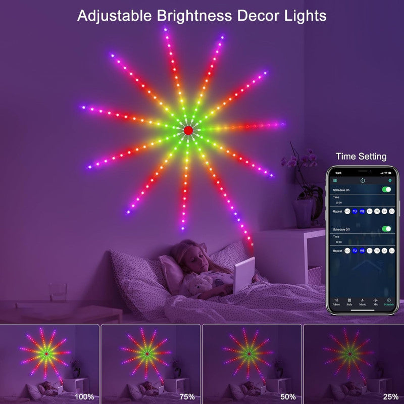 LED RGB FIREWORKS LIGHT