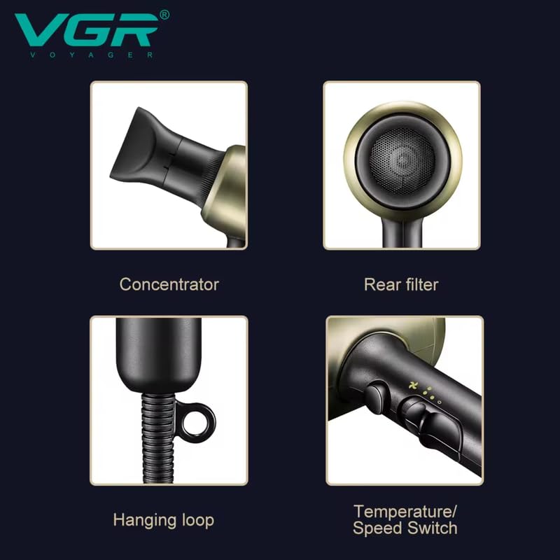 VGR V-453 Professional Hair Dryer