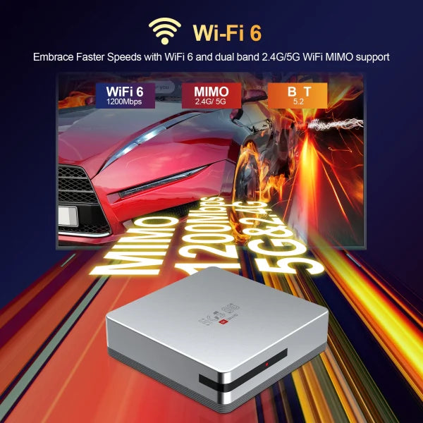 HCS 96 TV Box 8K Android 14