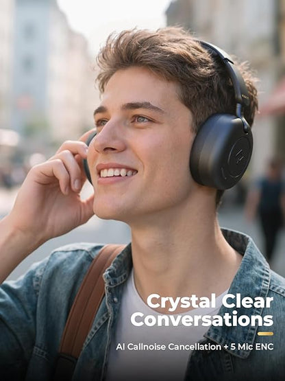 havit H655BT Hybrid Active Noise Cancelling Headphones