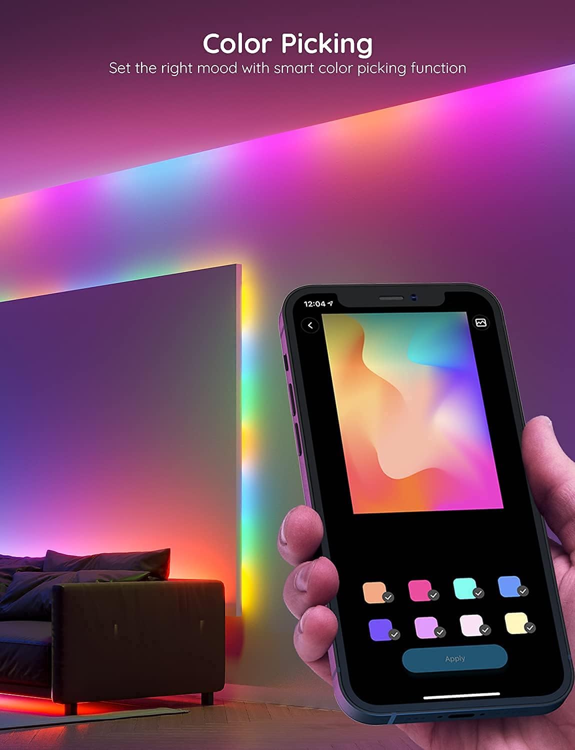 Govee RGBIC Bluetooth LED Strip Light