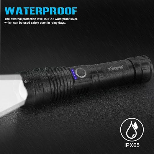 x71-p50 rechargeable  super flashlight