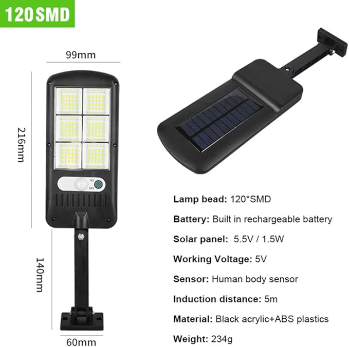 Jortan Solar Street Lamp