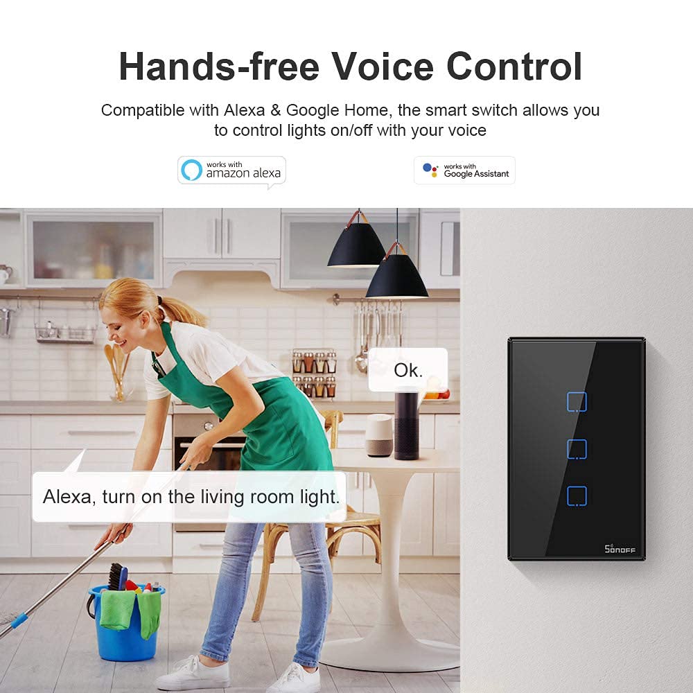 Sonoff Wi-Fi Smart Wall Switch