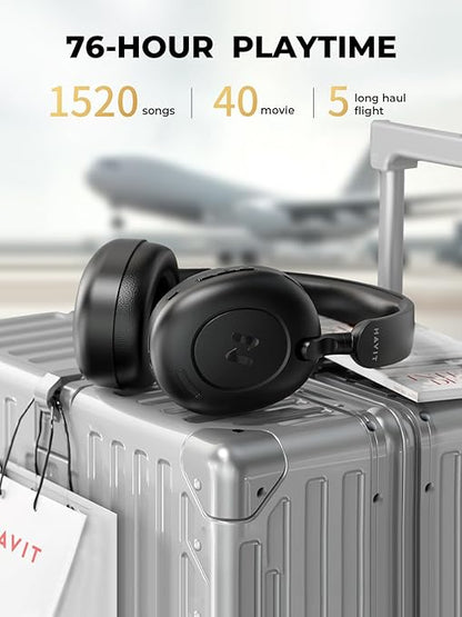 havit H655BT Hybrid Active Noise Cancelling Headphones
