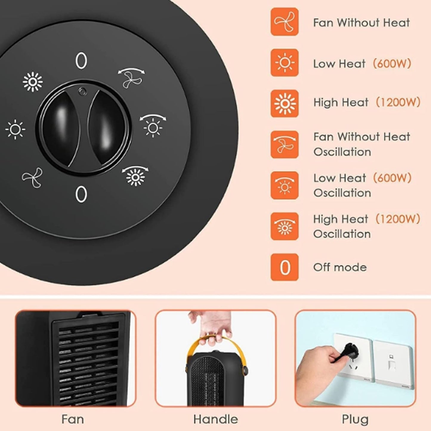 Space Heater With Thermostat