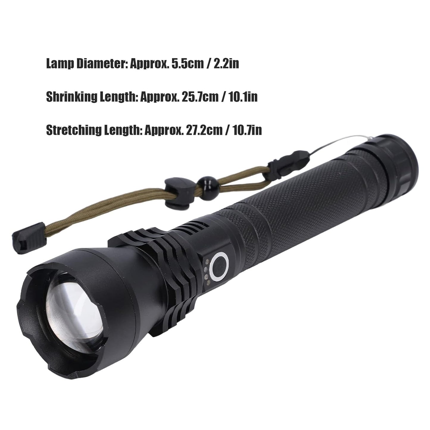 x82-p50 rechargeable super flashlight