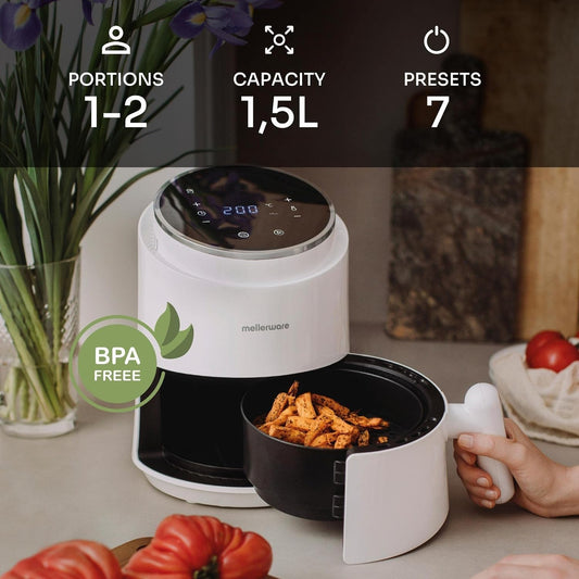 ( open box ) Mellerware Crunchy Air Fryer