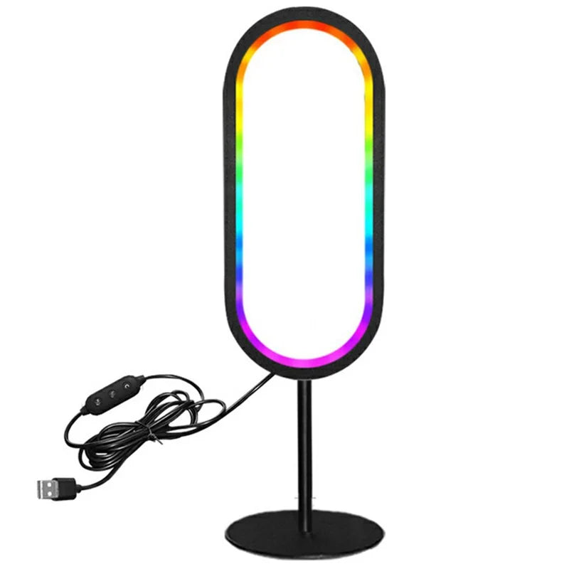 Sound Activated U Shape RGB Desk Ambient Light USB Powered