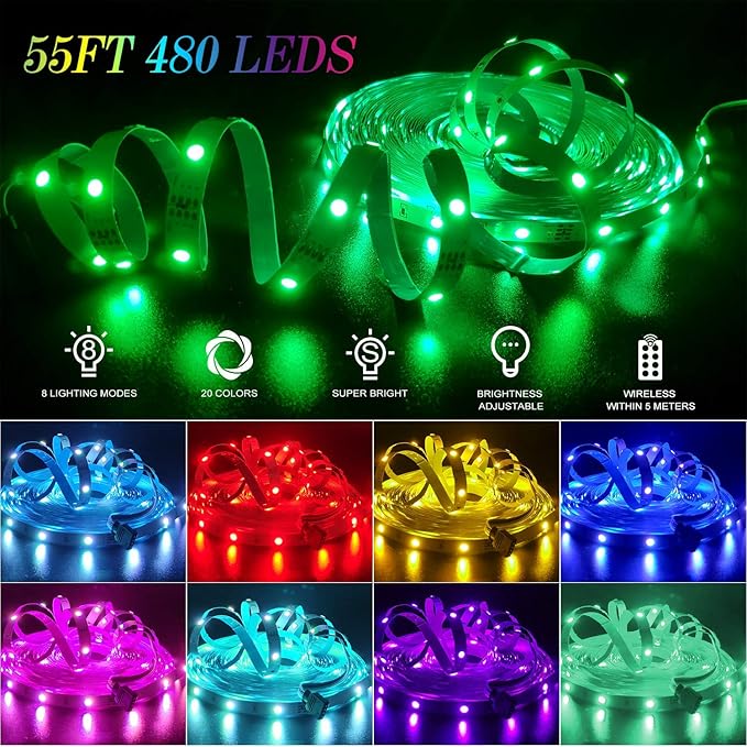 LED STRIP LIGHT RGB COLOR CHANGING