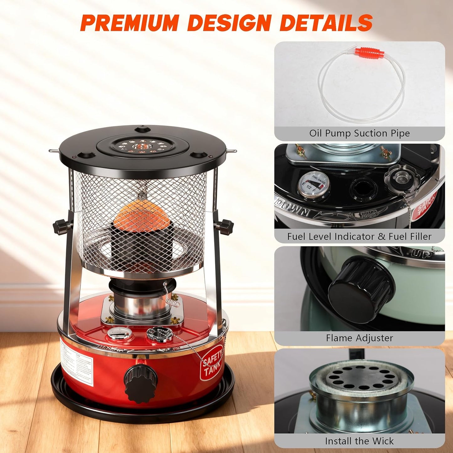 National Kerosene Space Heater