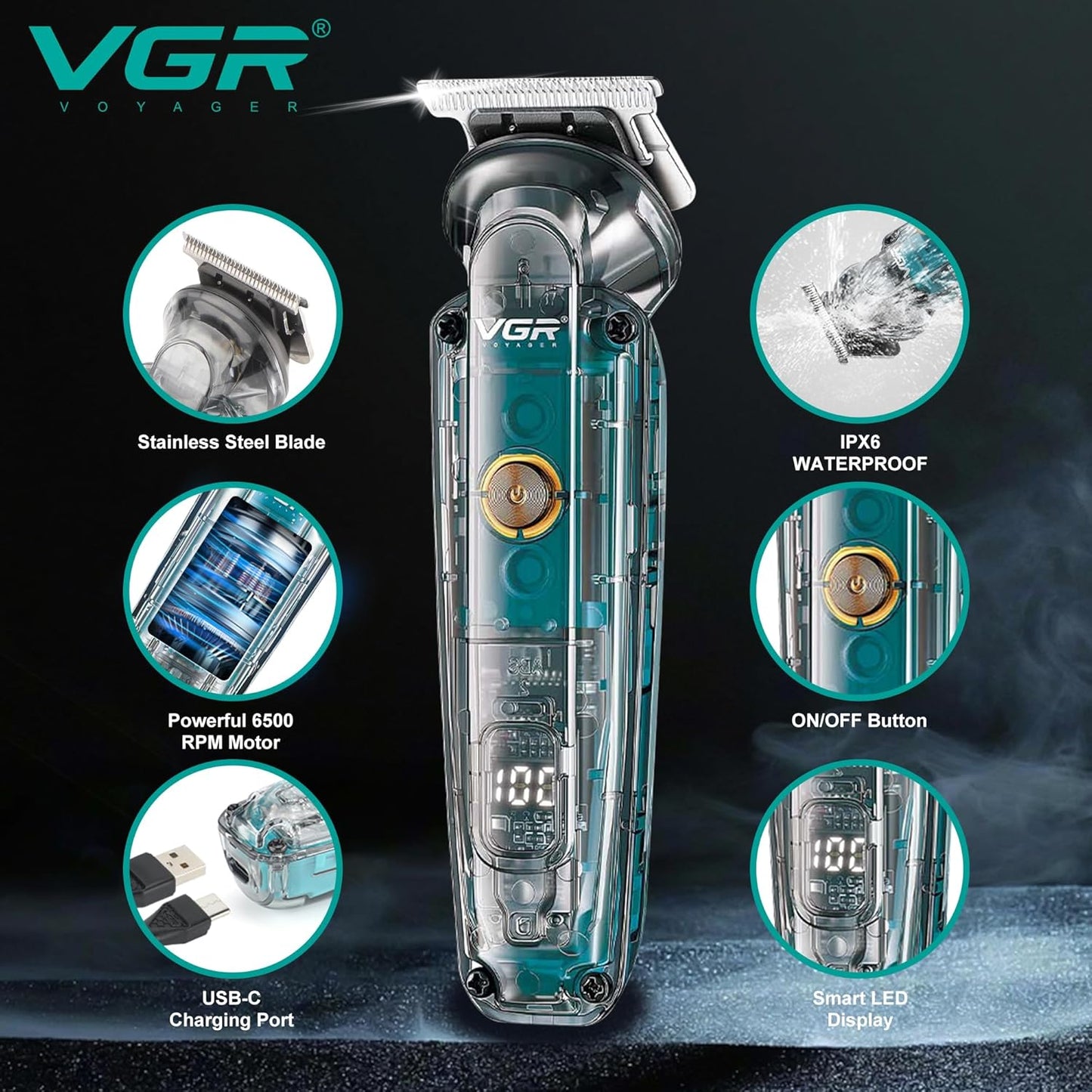 VGR V-949 Beard Trimmer