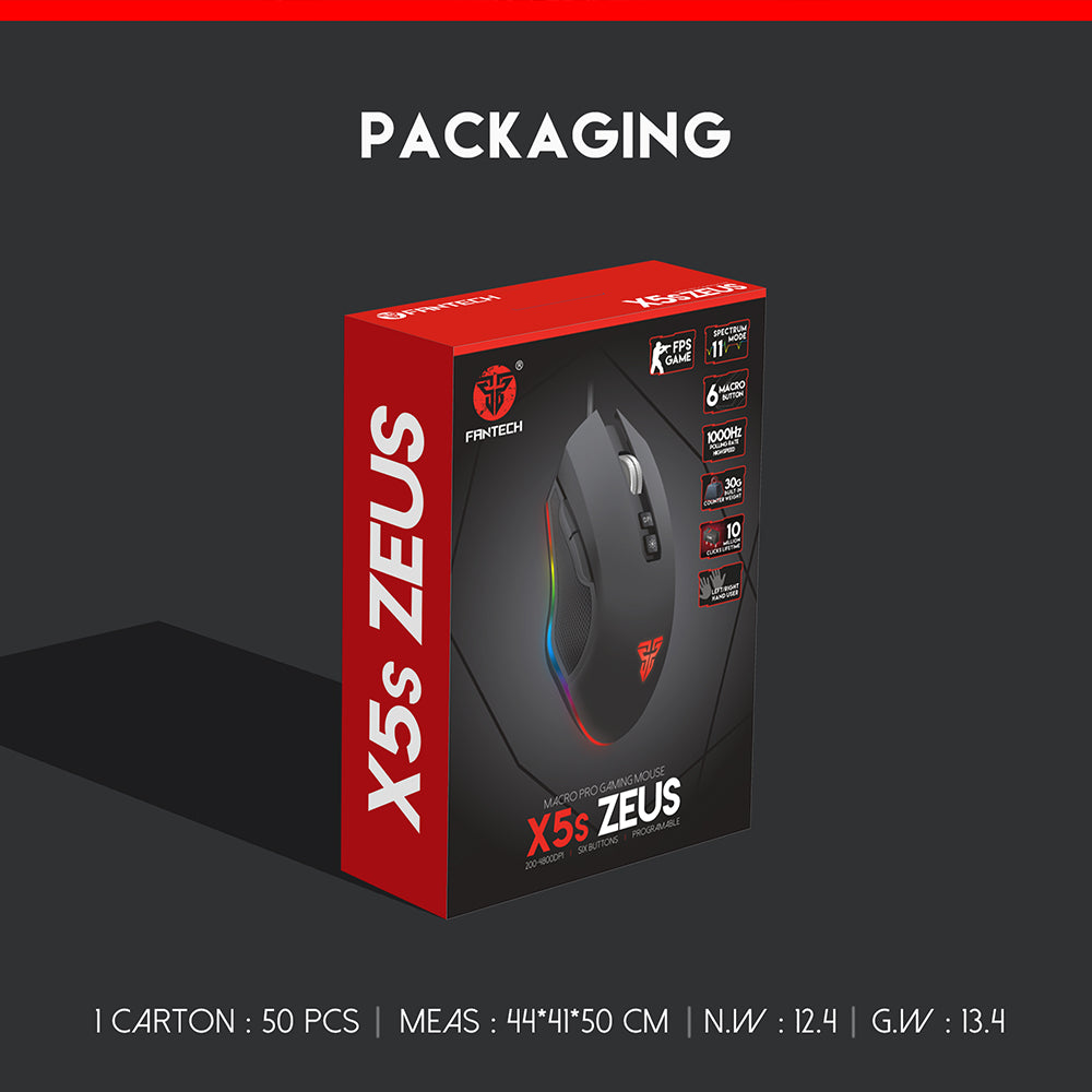 FANTECH X5S ZEUS Gaming Mouse