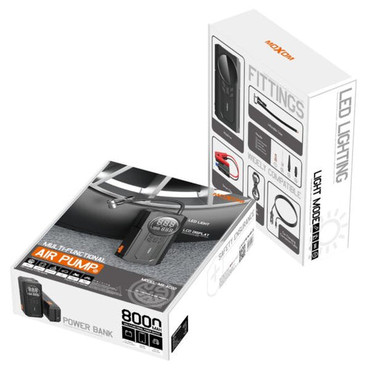 MOXOM MX-AC02 Multi-Functional LCD Portable Air Pump