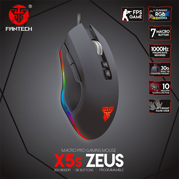 FANTECH X5S ZEUS Gaming Mouse