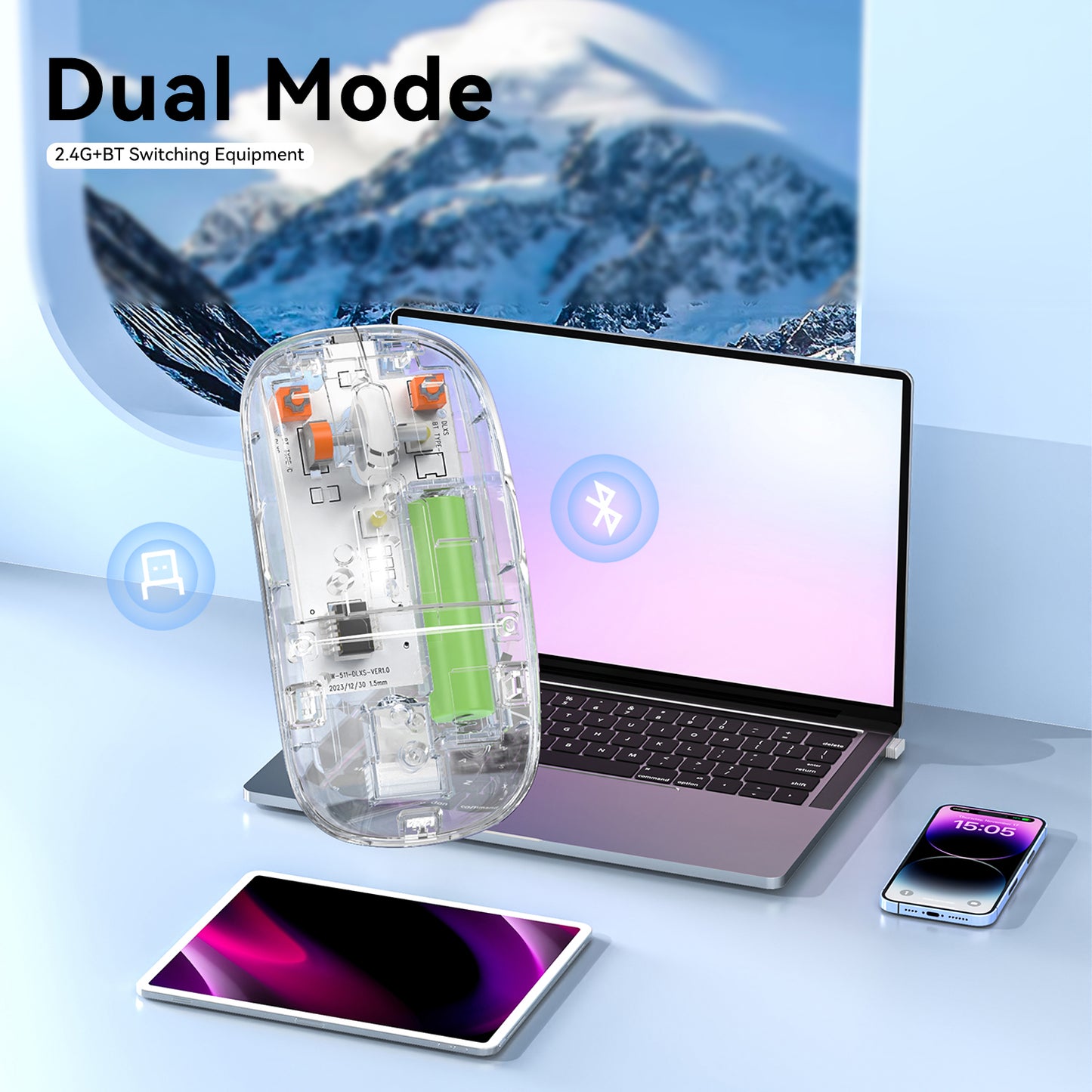 Transparent Wireless Mouse