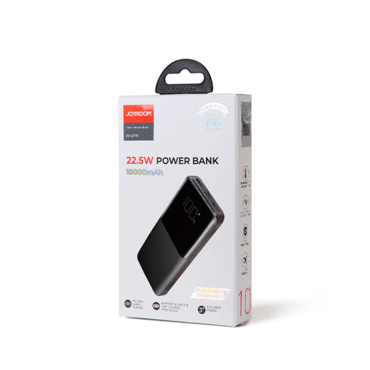 10000mah 22.5W fast charging powerbank with LCD display