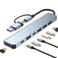 7 in 1 USB 3.0 and Type-C  USB-C to USB 3.0 USB 2.0 HUB Adapter
