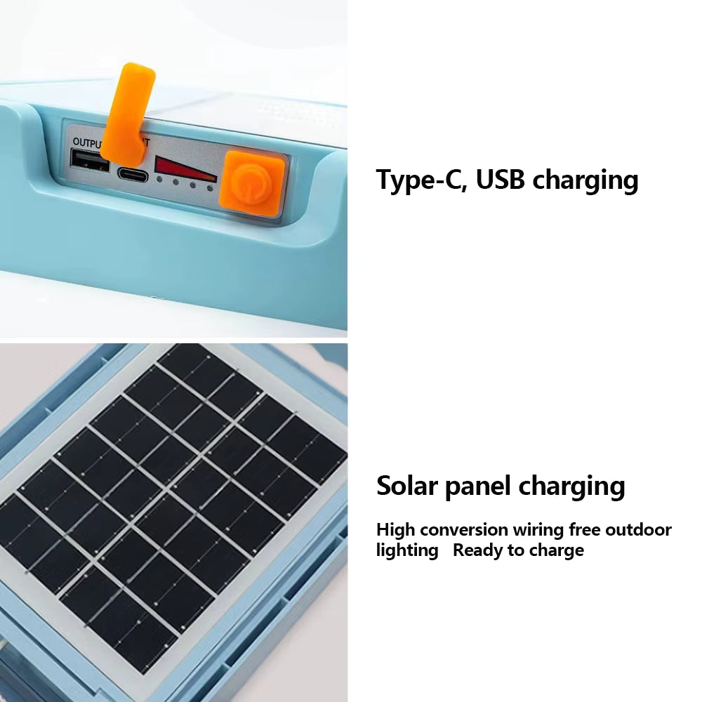 LED Solar Charging Floodlight 150W Portable