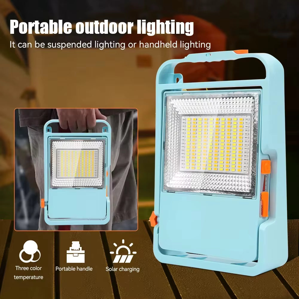 LED Solar Charging Floodlight 150W Portable
