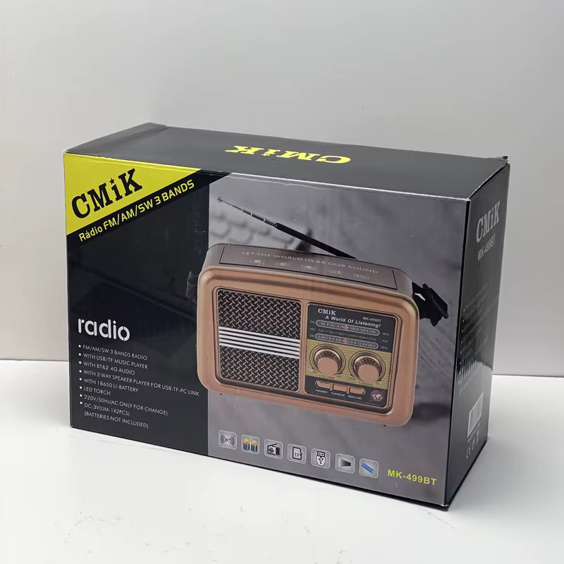 MK-499BT Retro Portable FM AM