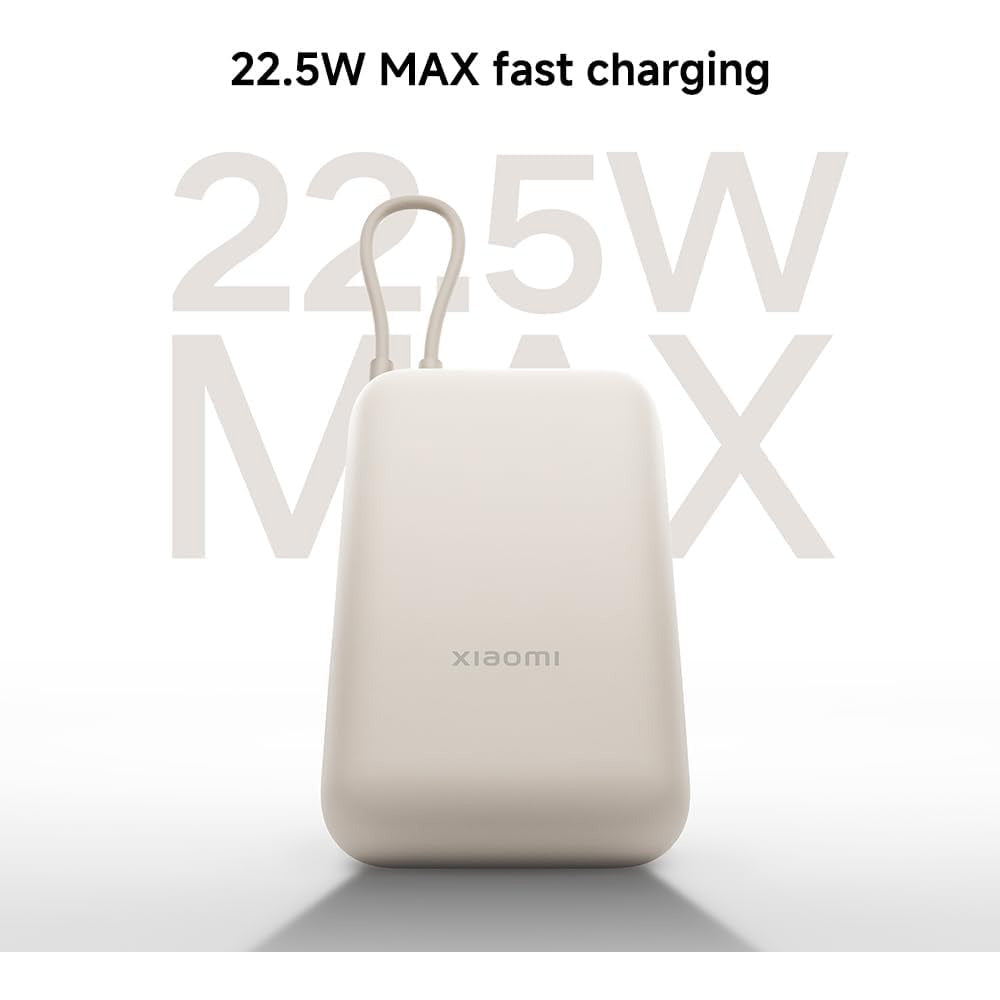 XIAOMI POWE BANK 10000mAh (Integrated Cable)