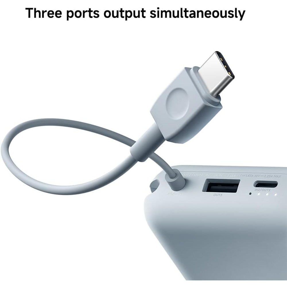 XIAOMI POWE BANK 10000mAh (Integrated Cable)