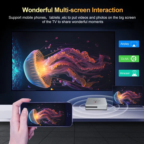 HCS 96 TV Box 8K Android 14