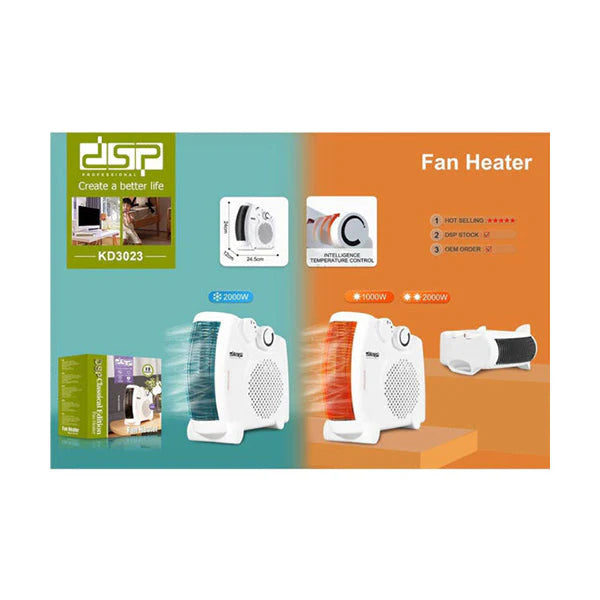 DSP Classical Edition Fan Heater