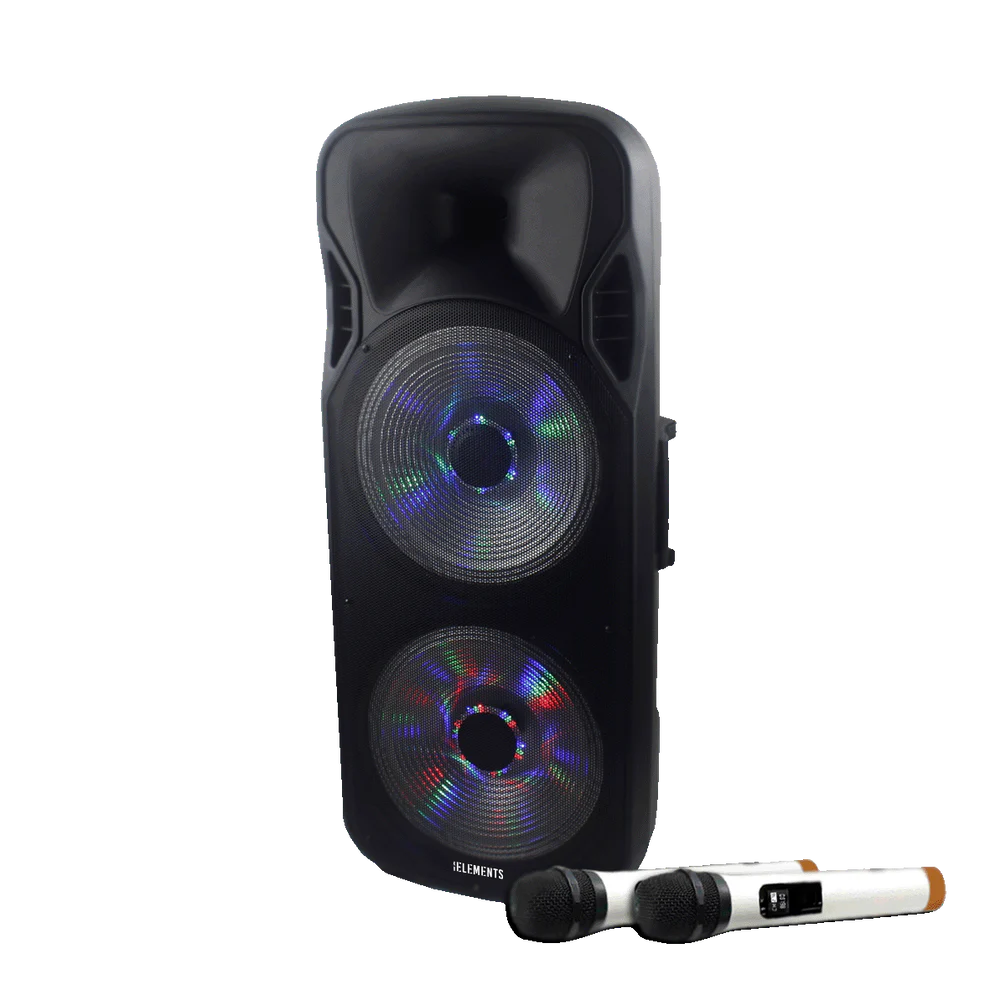 KB ELEMENTS Karaoke speaker-2 wheels trolley 1515