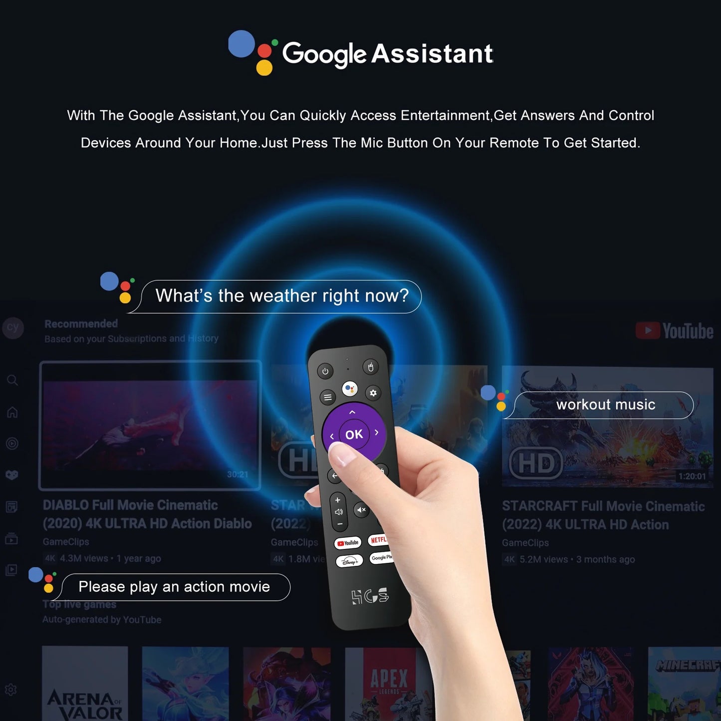 HCS 96 TV Box 8K Android 14