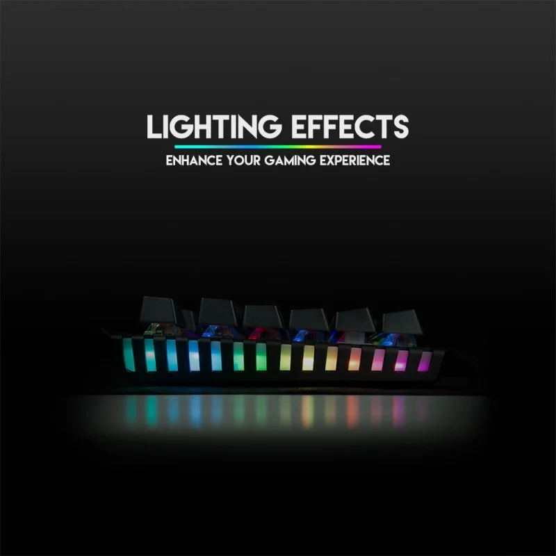 Fantech MK884 Optilux, Optical Mechanical Switch Keyboard, Ultra-durable, spill-proof, RGB Lighting