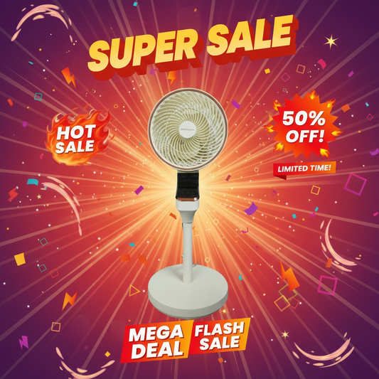 air circulation fan up down left right
