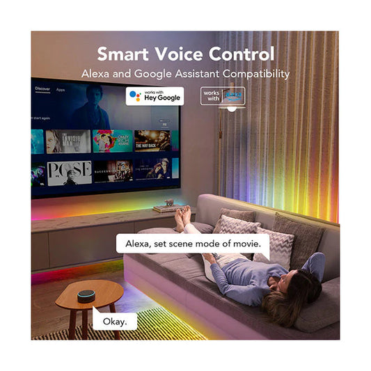 Govee RGBIC LED Strip Light with Protective Coating