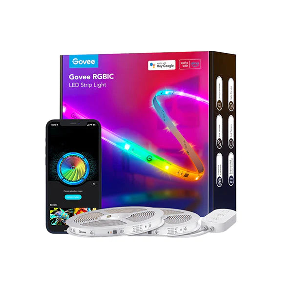 Govee RGBIC LED Strip Light with Protective Coating