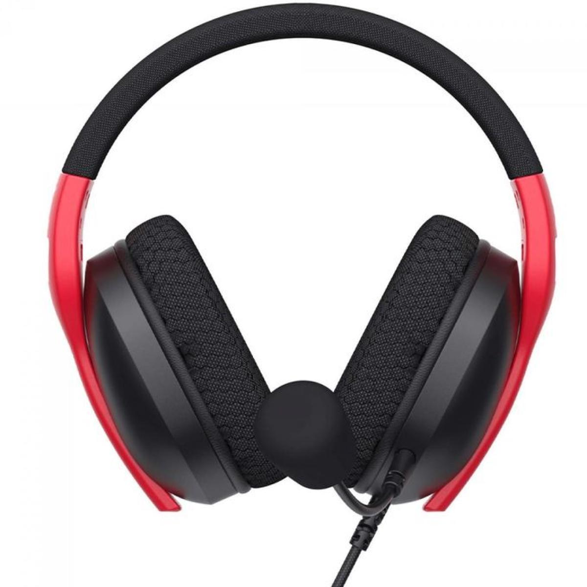 Havit Gamenote FUXI-H5D Gaming Headset – Black & Red, Immersive Sound & Comfort