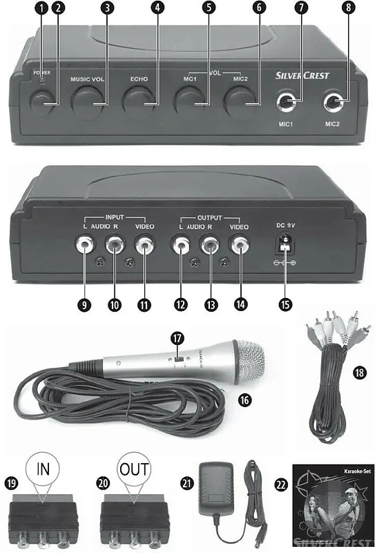 Silvercrest Karaoke Set