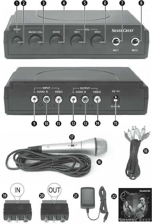 Silvercrest Karaoke Set