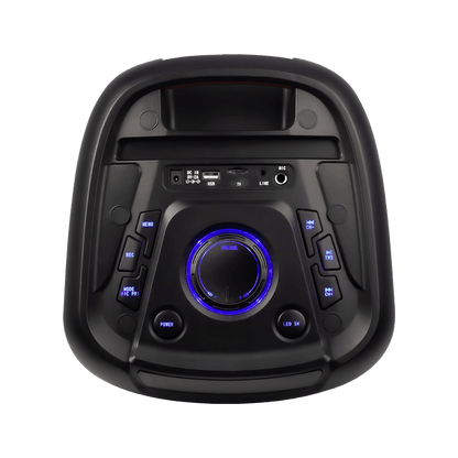 Ek818 KB ELEMENTS Karaoke speaker-2 wheels trolley