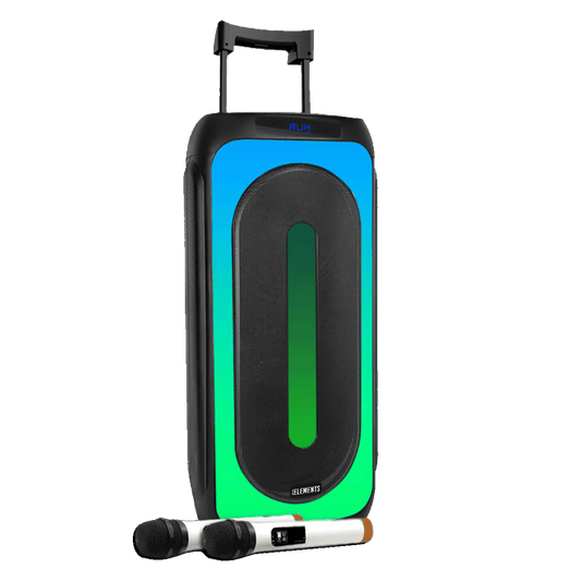 EK1010 KB ELEMENTS Karaoke speaker-2 wheels trolley