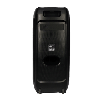 EK1010 KB ELEMENTS Karaoke speaker-2 wheels trolley