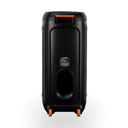 Ek818 KB ELEMENTS Karaoke speaker-2 wheels trolley